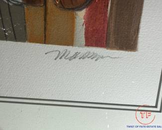 ISAAC MAIMON Signed and Numbered Serigraph