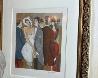 ISAAC MAIMON Signed and Numbered Serigraph