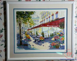 Signed and Numbered Lithograph by D SPANGLER