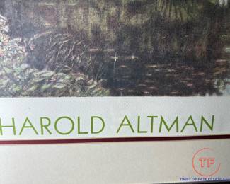 HAROLD ALTMAN Framed Museum Exhibition Print