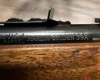 1967 MARLIN FIREARMS Golden 39A .22LR