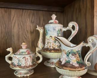 Capodimonte Tea Serving Set