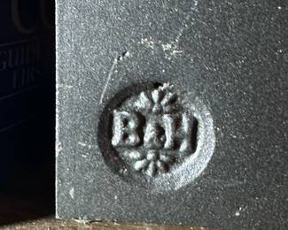 1920's BRADLEY & HUBBARD Homer and Dante Bookends