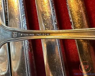 International Sterling SILVER Flatware Set