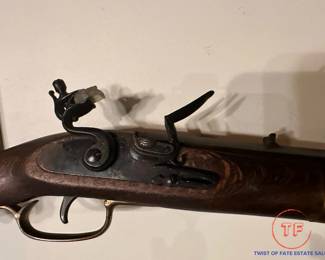 Civil War Era Kentucky Flintlock Long Rifle - .50 Caliber
