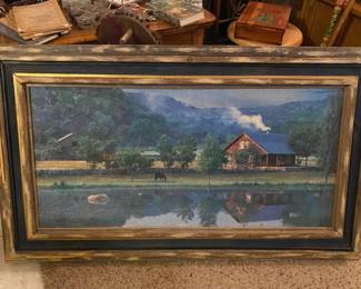 Framed Country Art