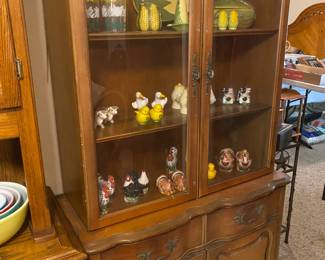 Glass Front China Hutch
