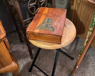 Holy Bible Cedar Box