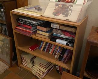 Small Book Shelf and Books
