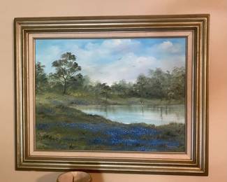 Blue Bonnet Art Work