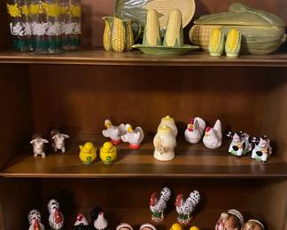 Salt and Pepper Collection and Shawnee Corn Cob