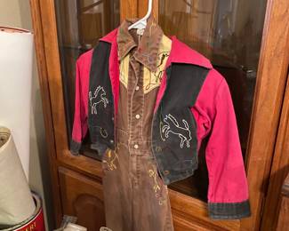 Vintage Child's Western Outfit