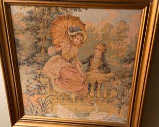 Vintage, Victorian Needlepoint
