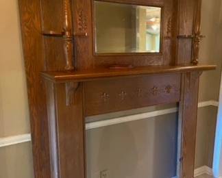 Antique Fireplace Mantel 
