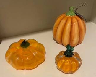 Glass Pumkins!