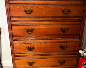 Victorian Eastlake Tall side lock