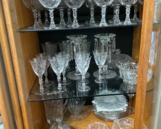 AND MORE FOSTORIA, Chintz etching