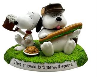 Lot 70 3 Bid(s)
Snoopy and Olaf Figure "Time Enjoyed is Time Well Spent"