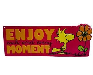 Lot 192 1 Bid(s)
Enjoy Each and Every Moment Woodstock Open Road Sign