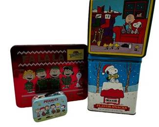 Lot 42 1 Bid(s)
Vintage Peanuts Tin Lot of 4