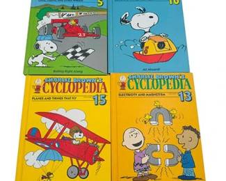 Lot 252 0 Bid(s)
Charlie Brown Cyclopedia Lot of 4 Books