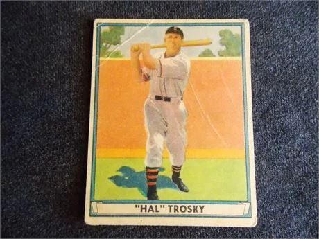 Lot k1   5 Bid(s)
1941 Play Ball #16 Hal Trosky, Cleveland Indians