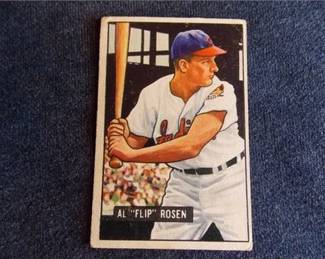 Lot k2 6 Bid(s)
1951 Bowman #187 Al Rosen, Cleveland Indians