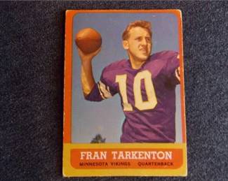 Lot k27 0 Bid(s)
1963 Topps #98 Fran Tarkenton