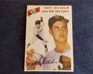 Lot k4 9 Bid(s)
1954 Topps #36 Hoyt Wilhelm
