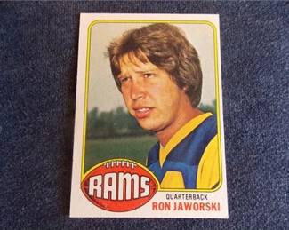 Lot k150 1 Bid(s)
1976 Topps #426 Ron Jaworski rookie card