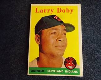 Lot k9 8 Bid(s)
1958 Topps #424 Larry Doby, Cleveland Indians
