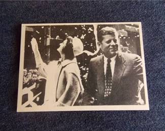 Lot k180 1 Bid(s)
1964 Topps John F. Kennedy #74