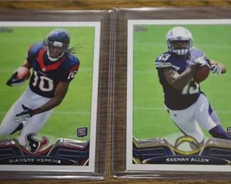 Lot 026   0 Bid(s)
DeAndre Hopkins and Keenan Allen Topps Rookies
