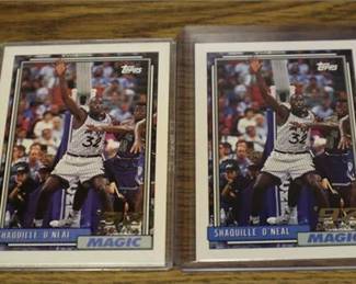 Lot 013   0 Bid(s)
(2) Shaq Topps Rookies
