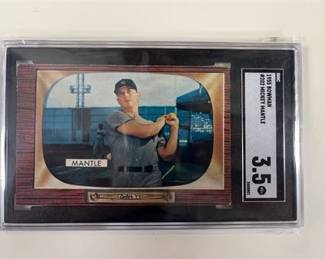 Lot 002   0 Bid(s)
SUPER CARD 1955 Topps Mickey Mantle SGC 3.5
