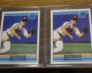 Lot 017   0 Bid(s)
(2) Jim Thome Rookie Cards
