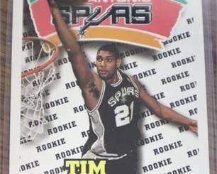 Lot 056   0 Bid(s)
Tim Duncan Hoops Rookie