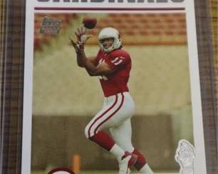 Lot 024   0 Bid(s)
Larry Fitzgerald Topps Rookie Card