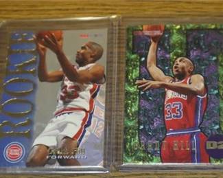 Lot 016   0 Bid(s)
Grant Hill rookie and Insert