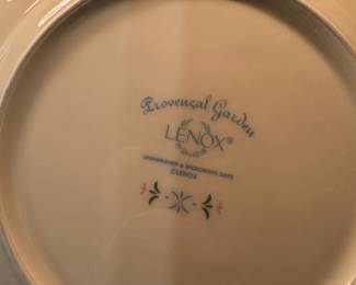 Lenox "Provencal Garden" Plates