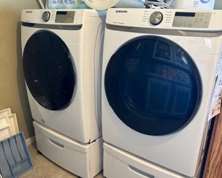 Samsung Washer and Dryer