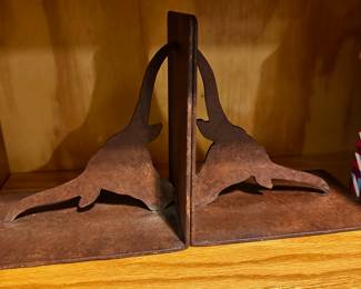 Longhorn Bookends