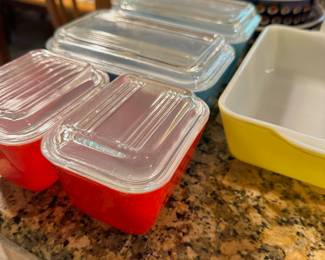 Vintage Pyrex Refrigerator Dishes