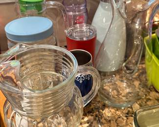 Pitchers and travel cups