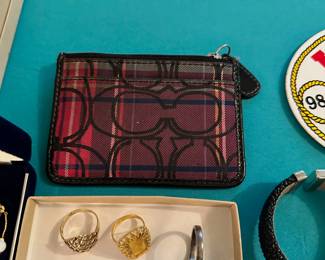 Misc. Jewelry. Coach wallet