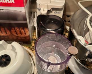 Coffee grinders, can opener