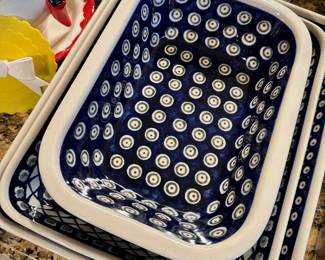 Handmade in Poland Ceramic dishes