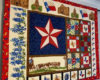 Texas Flag Wall Quilt
