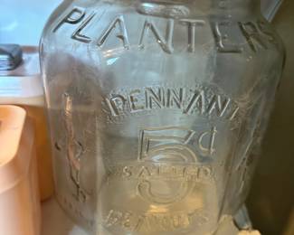 Vintage Planters Peanut Jar