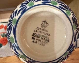 Cermika Artystyczra, Handmade in Poland Mugs